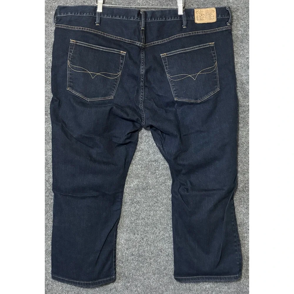 Polo by Ralph Lauren Men's Relaxed Fit Dark Indigo Jeans